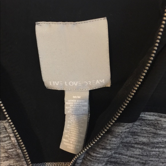 Gray Distressed Zip Jacket - Picture 2 of 3